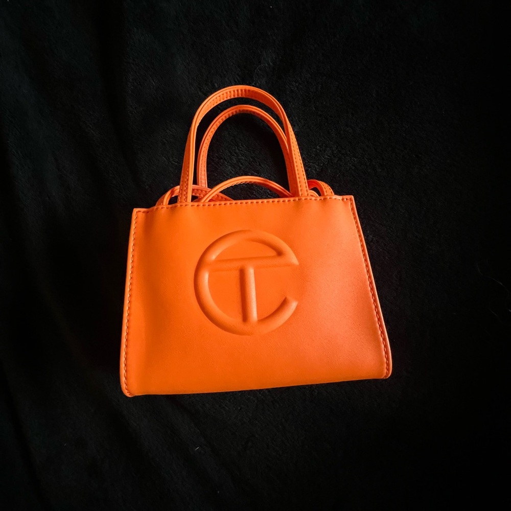 Telfar Bright Orange Mini Bag